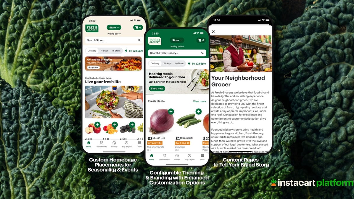 instacart offers new ecommerce solutions